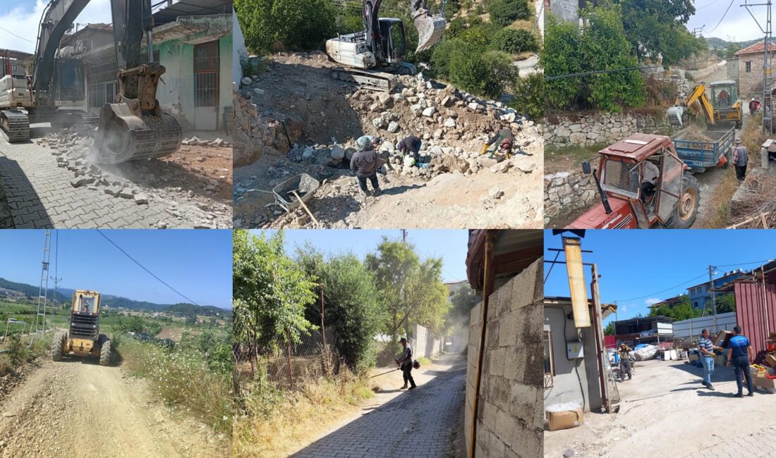 Yayladağı Belediye Başkanı Mehmet Yalçın, ilçe genelinde Fen İşleri, Temizlik