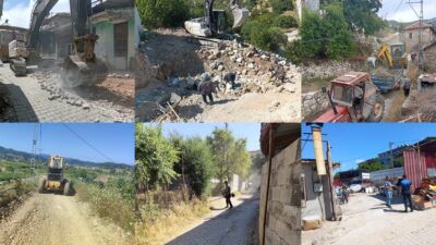 Yayladağı Belediye Başkanı Mehmet Yalçın, ilçe genelinde Fen İşleri, Temizlik
