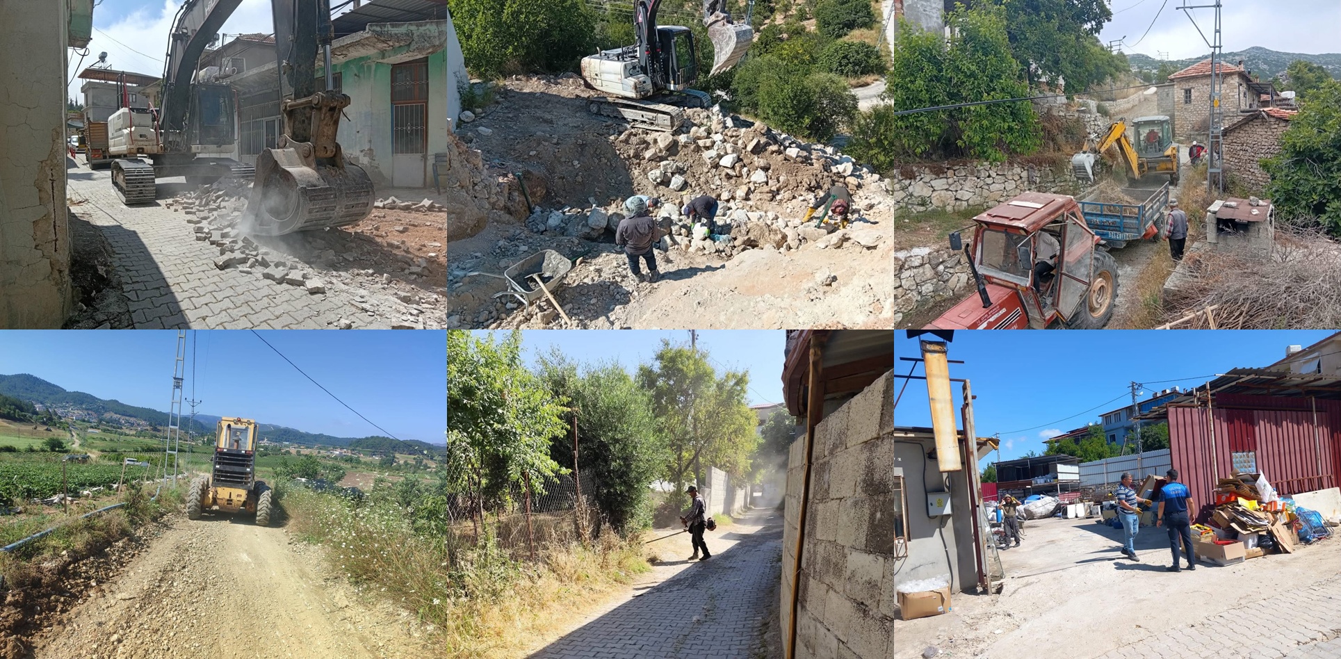 Yayladağı Belediye Başkanı Mehmet Yalçın, ilçe genelinde Fen İşleri, Temizlik