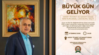 Hatay Ticaret ve Sanayi Odası Başkanı Hikmet Çinçin, kurumun yeni