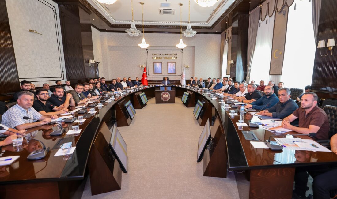 Hatay Valisi Mustafa Masatlı’nın liderliği, Hatay YİKOB Başkanı, Vali Yardımcısı