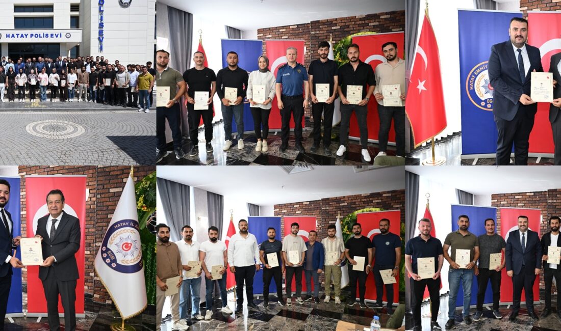 &nbsp; Hatay Valisi Mustafa Masatlı’nın takdirleriyle Başarı Belgesi almaya hak