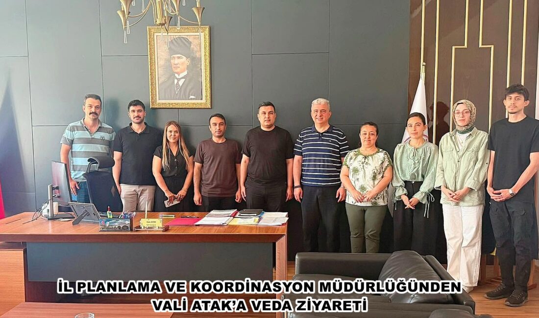 Hatay Valiliği İl Planlama ve Koordinasyon Müdürü Mustafa Örgüt ve