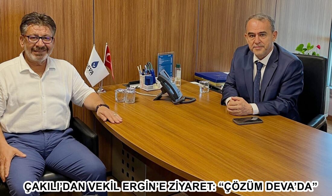 DEVA Partisi Antakya İlçe Başkanı Uğur Çakılı, DEVA Partisi Ankara