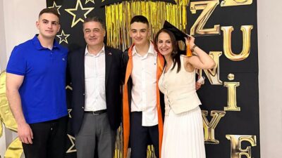 CHP Hatay Milletvekili Av. Servet Mullaoğlu, oğlu Fuat Emre’nin ortaöğretim