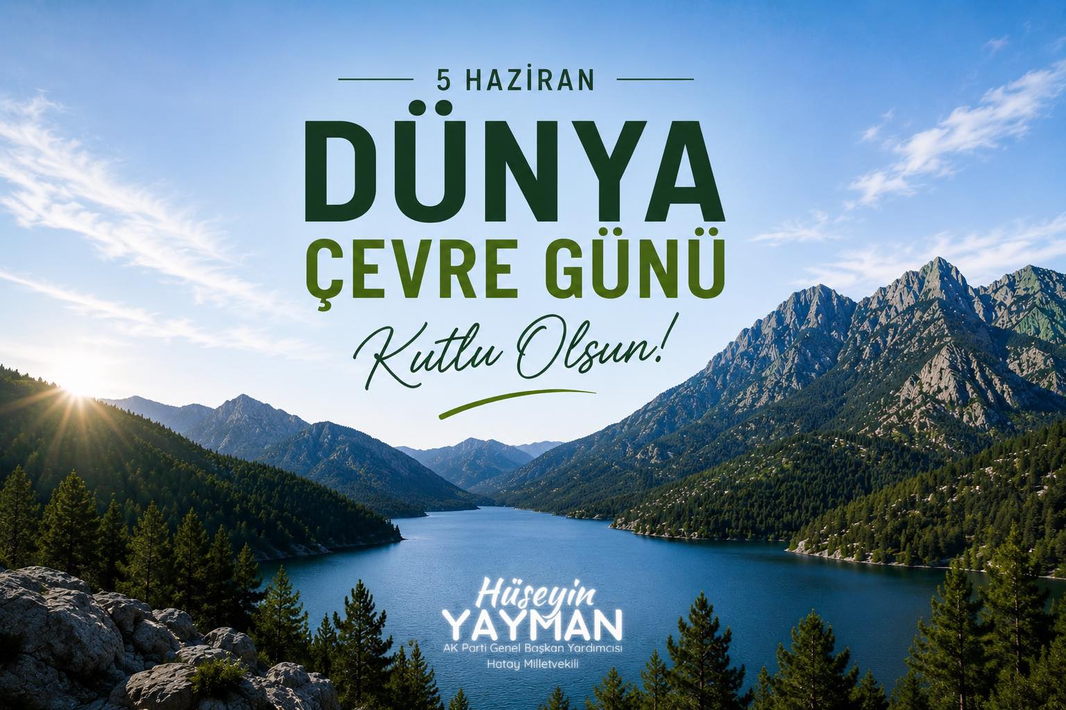 AK Parti Genel Başkan Yardımcısı ve Hatay Milletvekili Hüseyin Yayman,