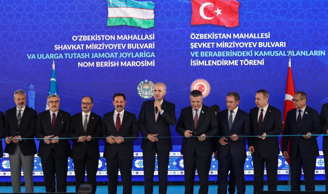 HATAY’DA ÖZBEKİSTAN MAHALLESİ’NE İSİM VERME TÖRENİ GERÇEKLEŞTİ TBMM Başkanı Prof. Dr. Numan Kurtulmuş ve Özbekistan Ali Meclisi