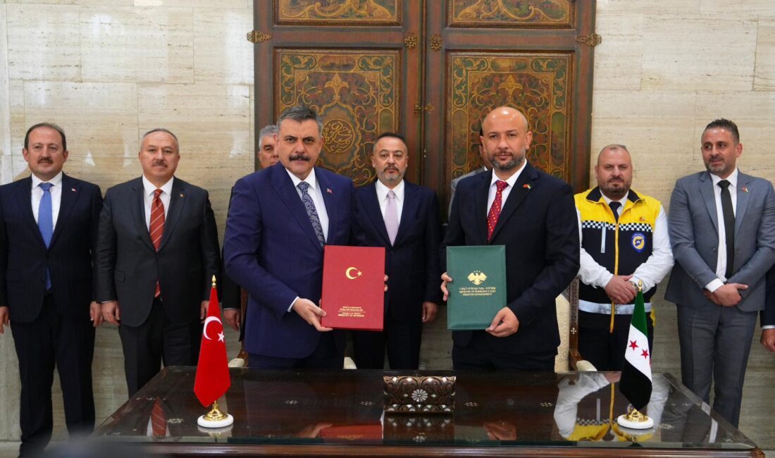 BAKAN ÇİFTÇİ ŞAM’DA TEMASLARDA BULUNDU İçişleri Bakanı Mustafa Çiftçi, Şam temasları kapsamında Suriye İçişleri Bakanı