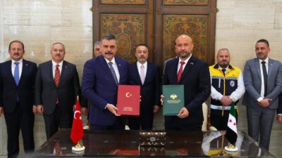 İçişleri Bakanı Mustafa Çiftçi, Şam temasları kapsamında Suriye İçişleri Bakanı