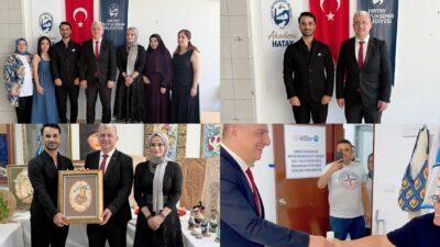 İL MÜDÜRÜ MUSTAFA ÖRGÜT AKADEMİ HATAY’I ZİYARET ETTİ Hatay Valiliği İl Planlama ve Koordinasyon Başkanı Mustafa Örgüt, İskenderun’da