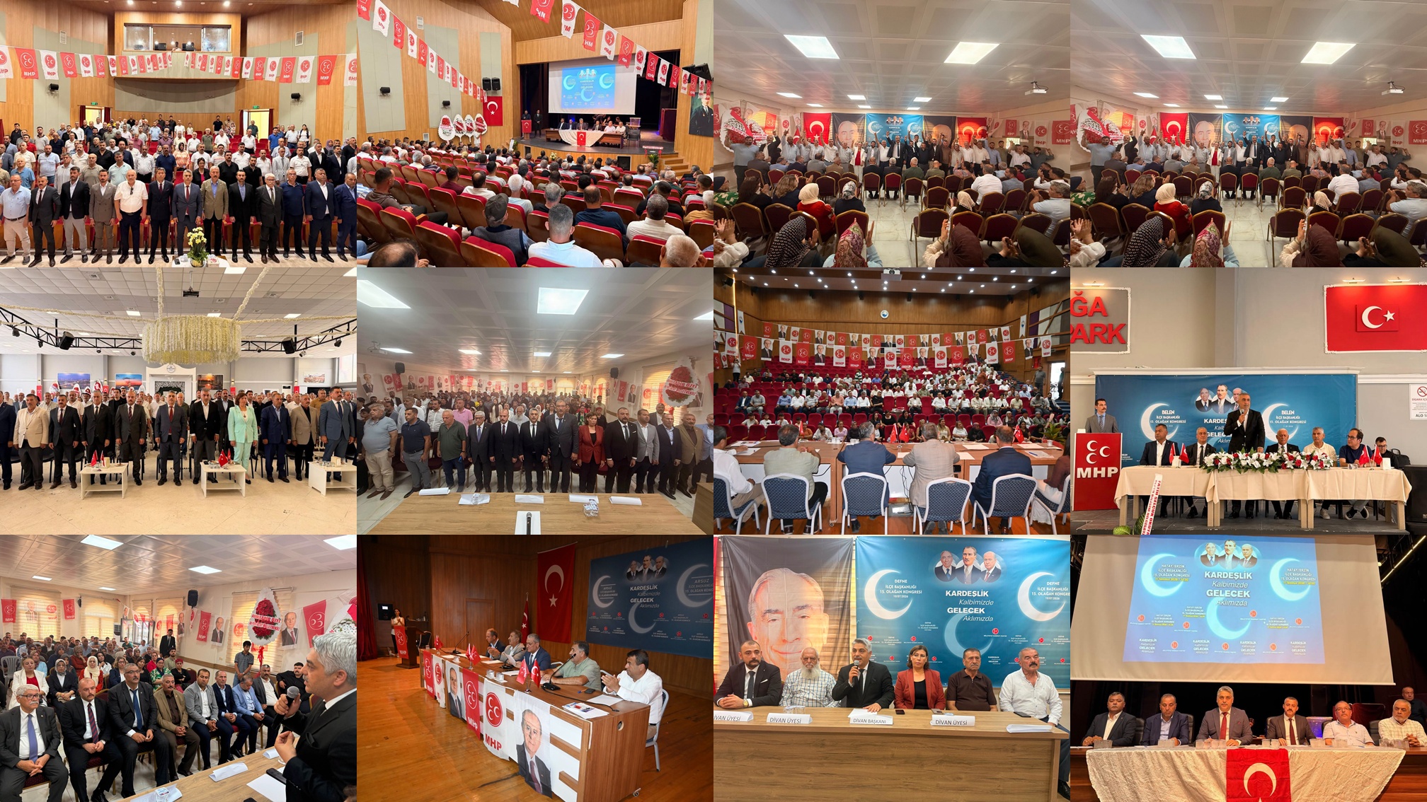 Milliyetçi Hareket Partisi (MHP) Hatay İl Başkanlığı tarafından yürütülen 15.