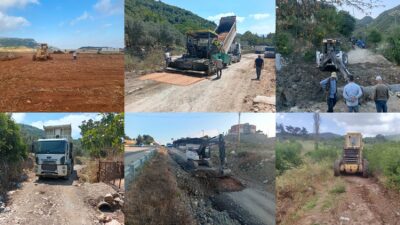 Yayladağı Belediyesi ile Hatay Büyükşehir Belediyesi’nin koordinasyonunda ilçenin dört bir