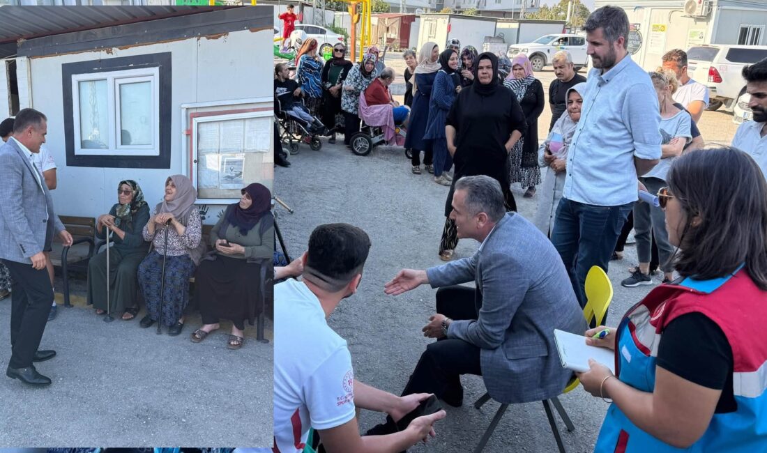 Hatay Valisi Mustafa Masatlı’nın talimatları doğrultusunda deprem sonrası normalleşme sürecini