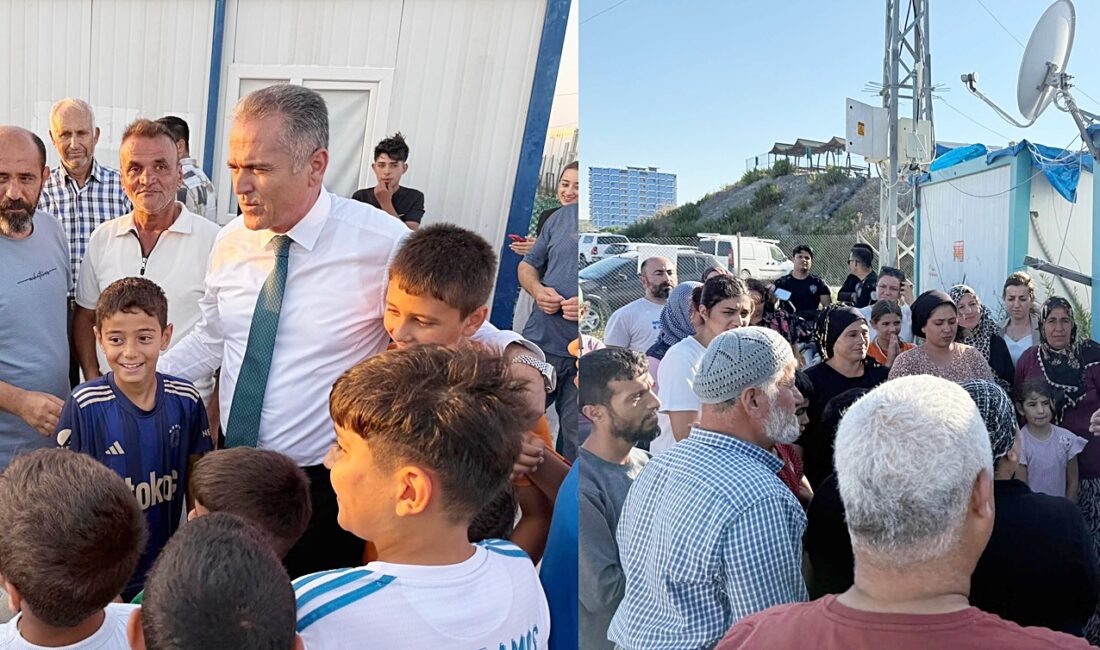 KAYMAKAM AKDAŞ TAHLİYE SÜRECİNİ ANLATTI Hatay Vali Yardımcısı ve Antakya Kaymakamı Abdullah Akdaş, Kocaeli Konteyner