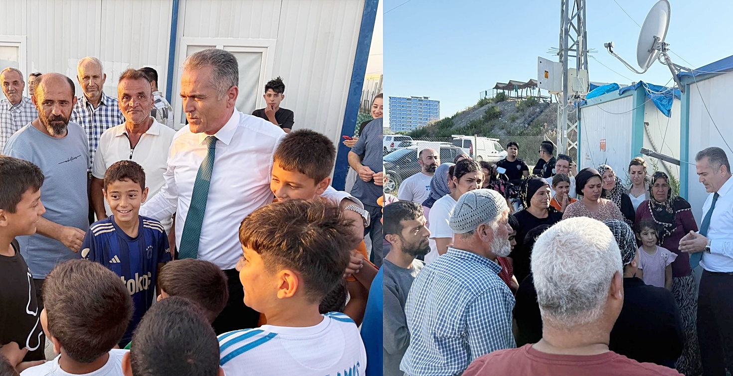 Hatay Vali Yardımcısı ve Antakya Kaymakamı Abdullah Akdaş, Kocaeli Konteyner