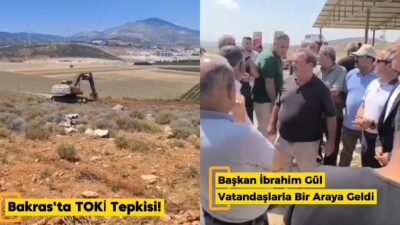 HATAY’DA MERA ALANINA “TOKİ” YAPIMINA TEPKİ Hatay’ın Belen ilçesine bağlı Ötençay (Bakras) Mahallesi’nde yapılması planlanan TOKİ
