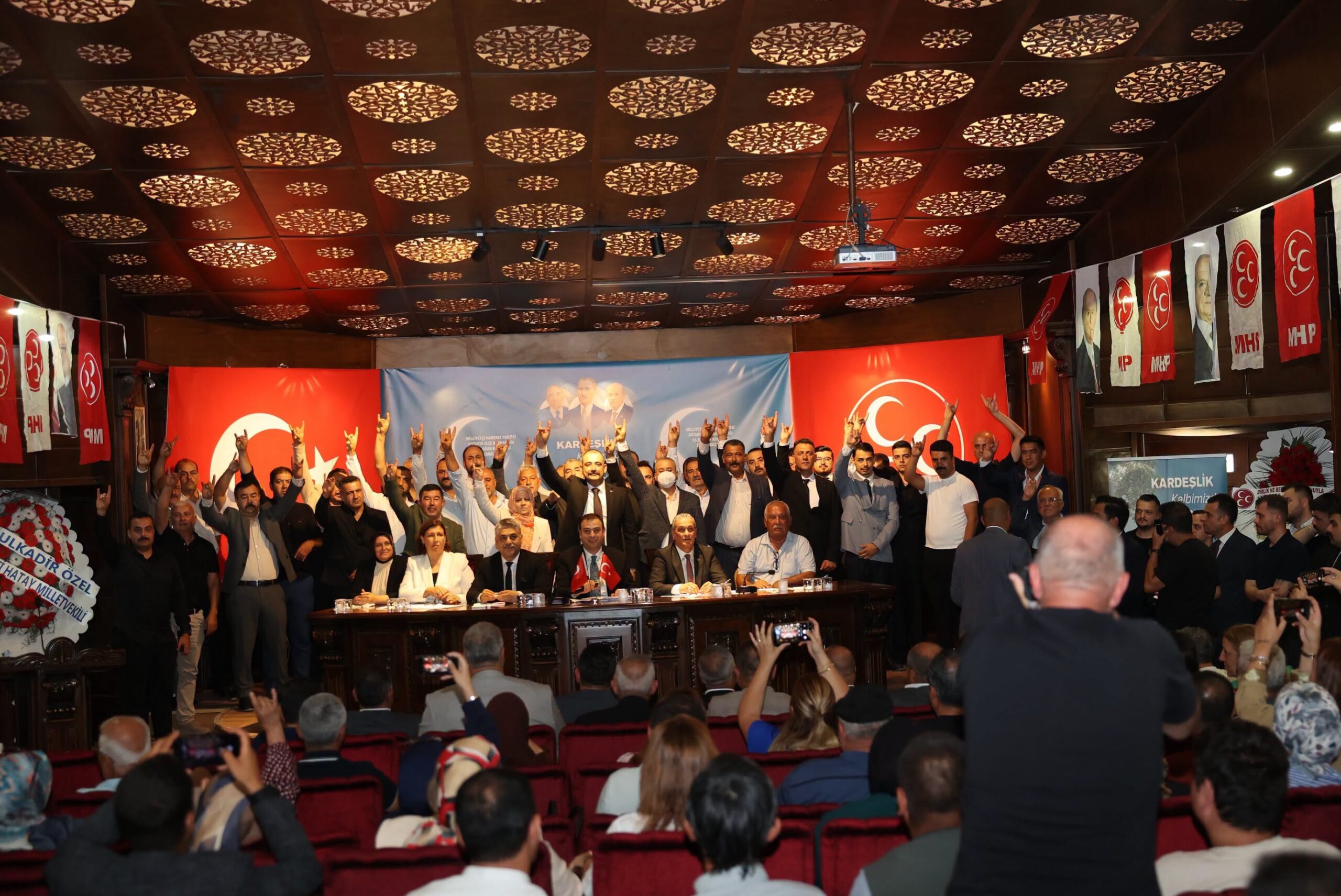 Milliyetçi Hareket Partisi Antakya İlçe Başkanlığı’nın 15. Olağan Kongresi yoğun
