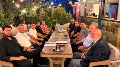 Ülkü Ocakları Hatay İl Başkanı M. Sinan Çelik’in ev sahipliğinde