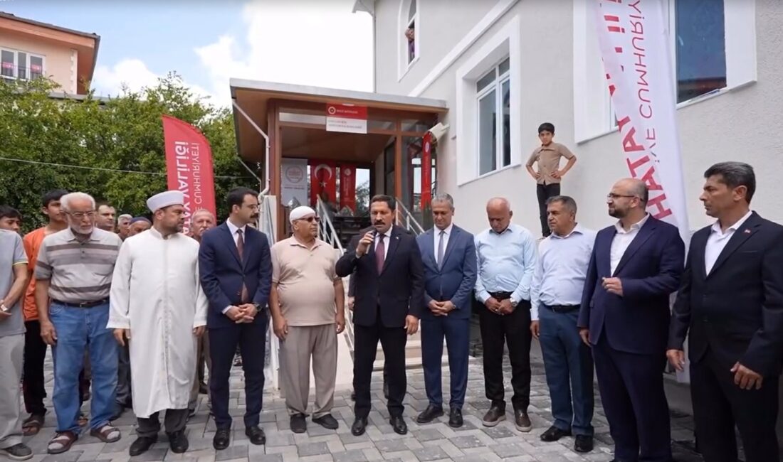 Hatay Valisi Mustafa Masatlı, Belen ilçesindeki Sarayburnu Meryem Bağbaşı Camii’nin