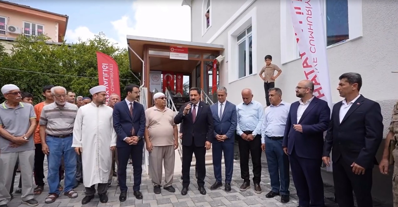 Hatay Valisi Mustafa Masatlı, Belen ilçesindeki Sarayburnu Meryem Bağbaşı Camii’nin