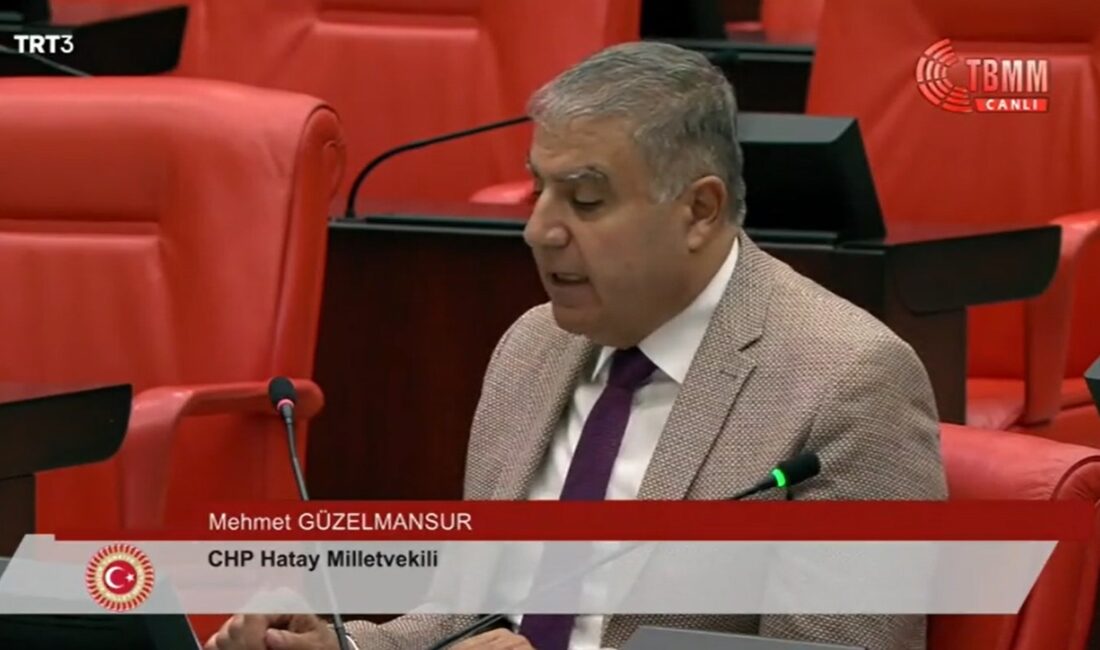 GÜZELMANSUR HATAY’A SAĞLIK OCAĞI İSTEDİ CHP Hatay Milletvekili Mehmet Güzelmansur, TBMM Genel Kurulu’nda yaptığı konuşmada