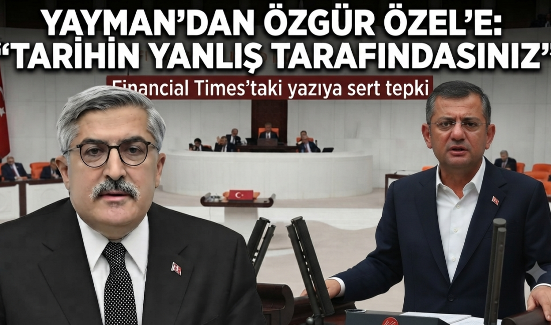 AK Parti Genel Başkan Yardımcısı ve Hatay Milletvekili Hüseyin Yayman,