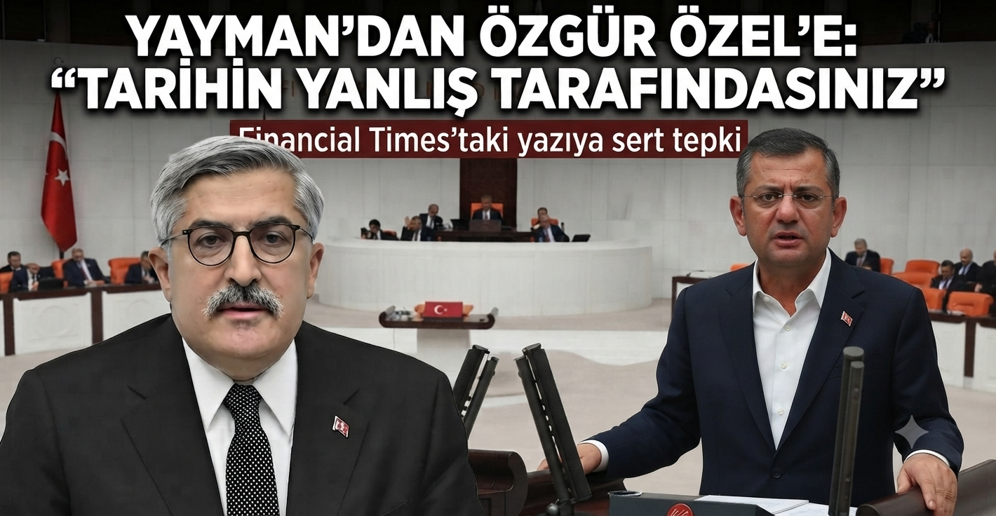AK Parti Genel Başkan Yardımcısı ve Hatay Milletvekili Hüseyin Yayman,