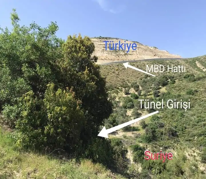 MSB:  SURİYE SINIRINDA TÜNEL TESPİT EDİLDİ