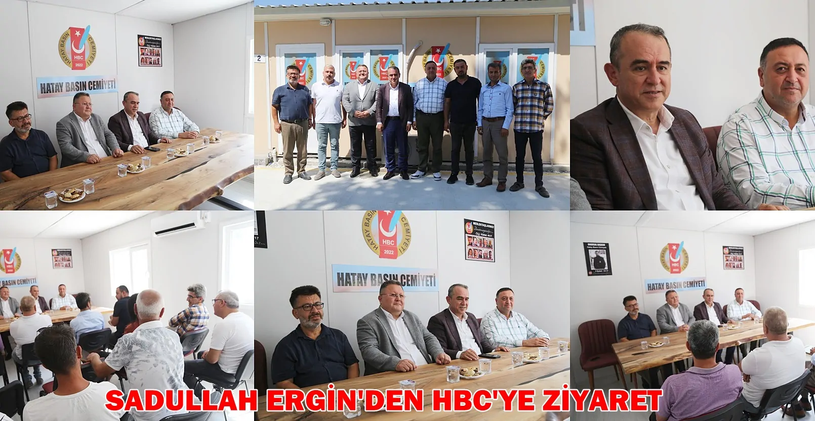 SADULLAH ERGİN’DEN HBC’YE ZİYARET