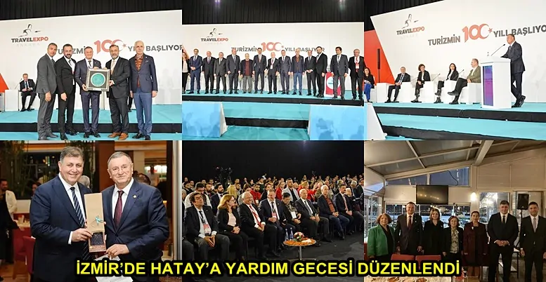 İZMİR’DE HATAY’A YARDIM GECESİ DÜZENLENDİ