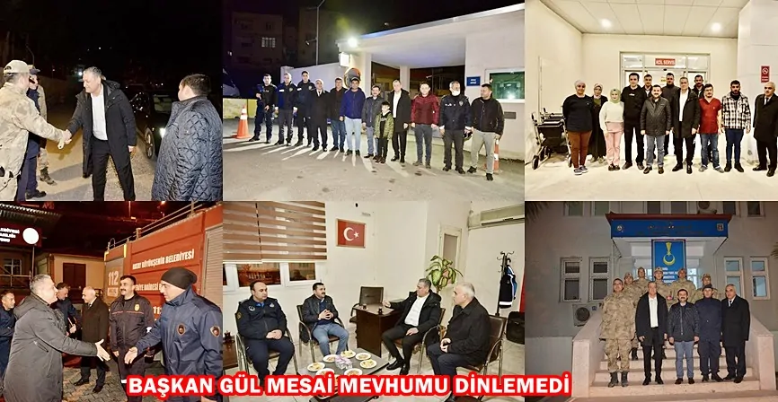 BAŞKAN GÜL MESAİ MEVHUMU DİNLEMEDİ