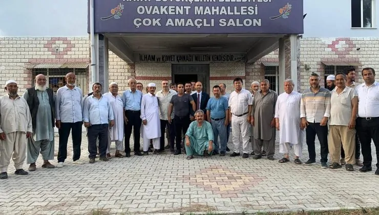 KAŞIKÇI’DAN OVAKENT’TE HAK SAHİPLİĞİ TOPLANTISI