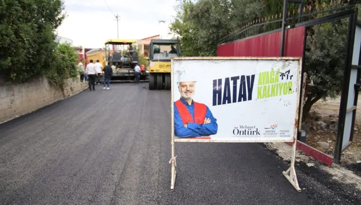 ERZİNLİ MUHTARLARDAN HBB’YE ASFALT TEŞEKKÜRÜ