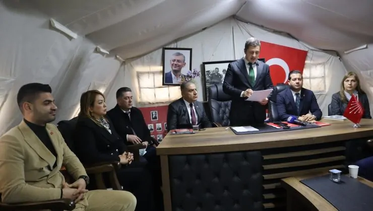 CHP GENEL BAŞKAN YARDIMCISI DENİZ YÜCEL HATAY’DA ZİYARETLERDE BULUNDU