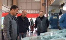 VALİ MASATLI BALIKÇILAR ÇARŞISINI ZİYARET ETTİ