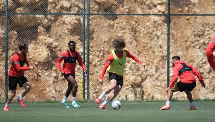 HATAYSPOR KONYA MAÇINA HAZIRLANIYOR